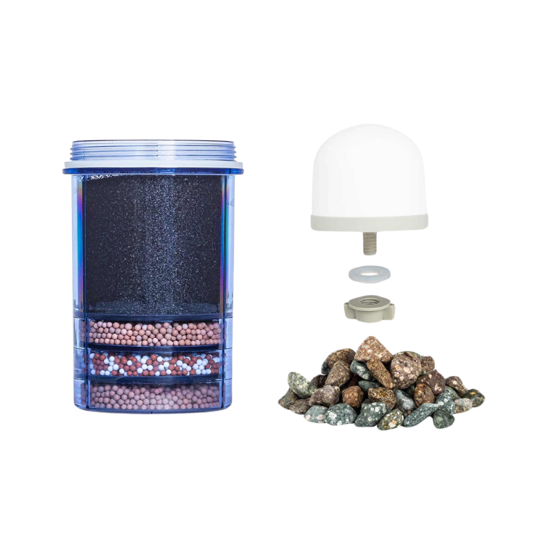 Aqualine 5 waterfilter complete set filters en stenen